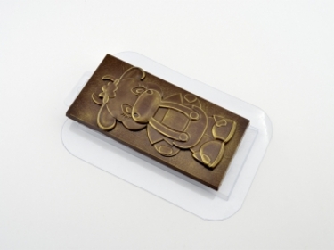 Бычок, форма для шоколада пластиковая