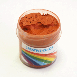 Пастообразный Немигрирующий краситель для мыла Creative-Color Коричневый