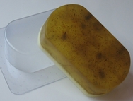 Прямоугольник сглаженный, форма для мыла пластиковая
