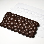 Плитка Пузырьки форма для шоколада