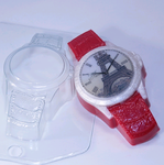 Часы наручные Кожаный браслет 1016 форма для мыла