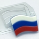 Флаг - Триколор, форма для мыла пластиковая