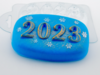 Снежинки 2023, форма для мыла пластиковая